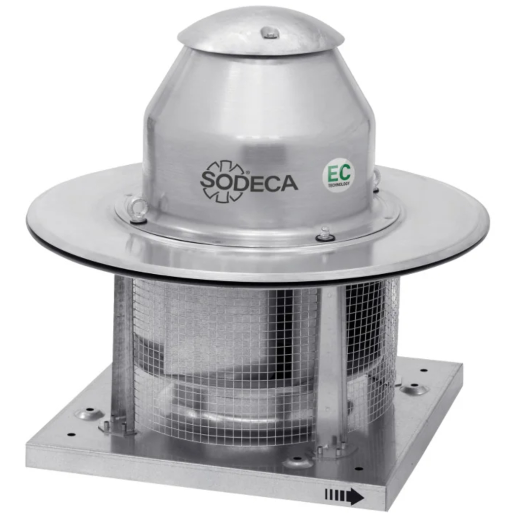 Sodeca CHT Extractor monofásico centrífugo de tejado 