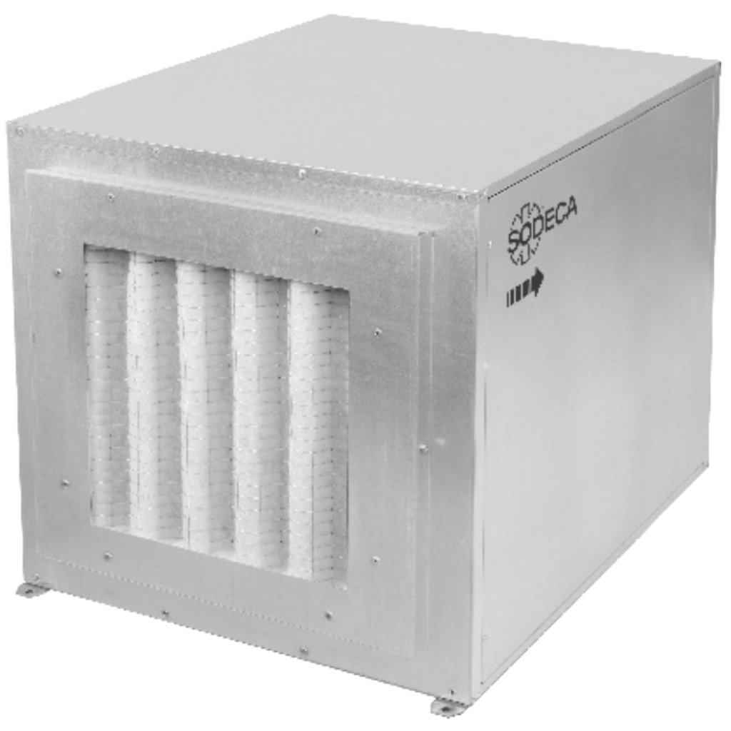 Sodeca CJBX/F Ventilador a transmisión chapa de acero resistencia a la corrosión norma ISO 12944