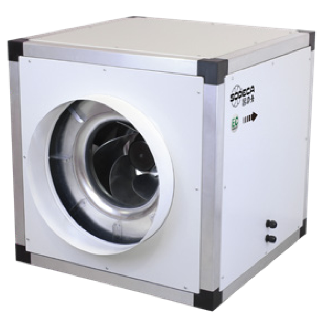 Sodeca CJK/EC Ventilador conductos circulares aislado acústicamente