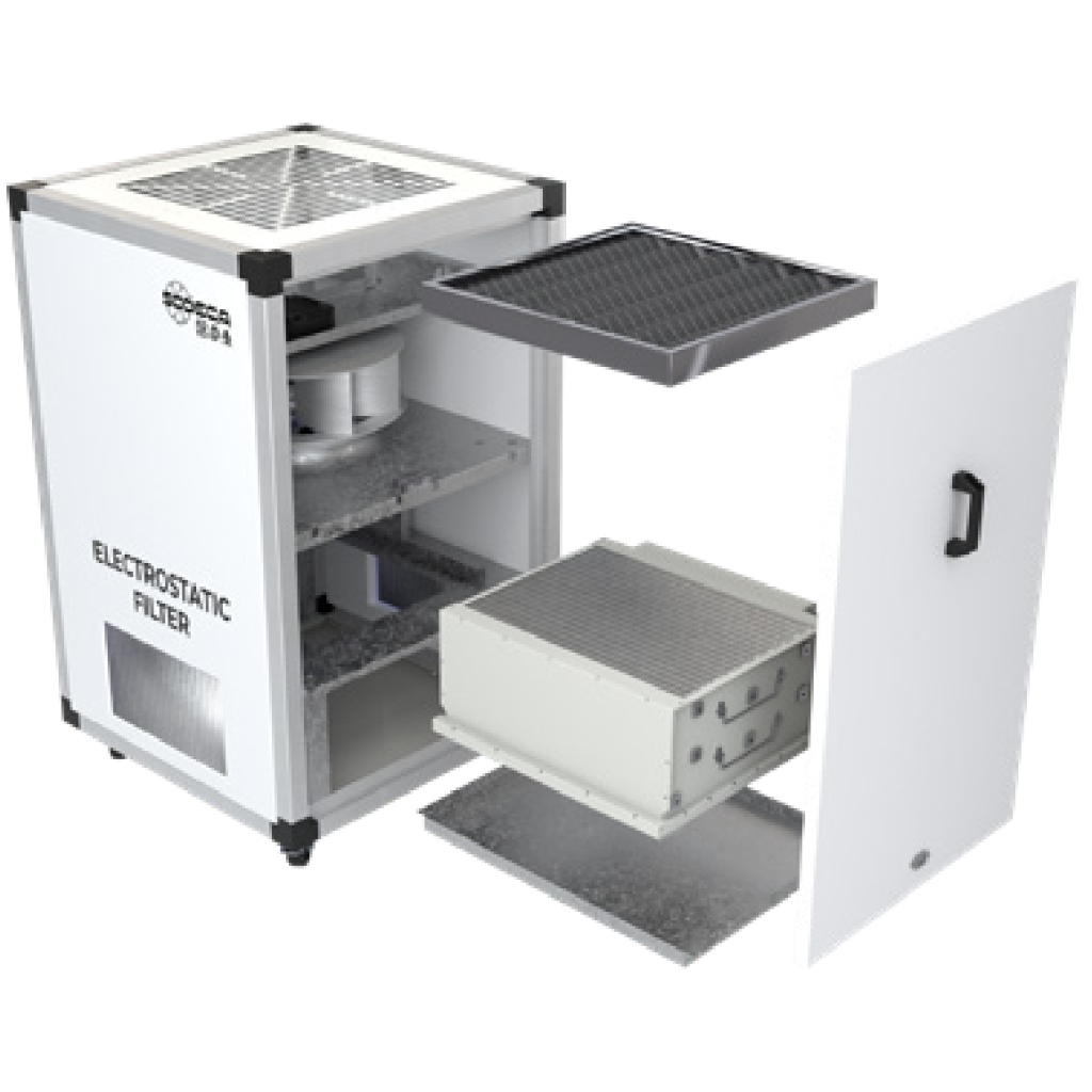 Sodeca UPM/EC FE Purificador de aire móviles con filtros electrostáticos de alta eficiencia