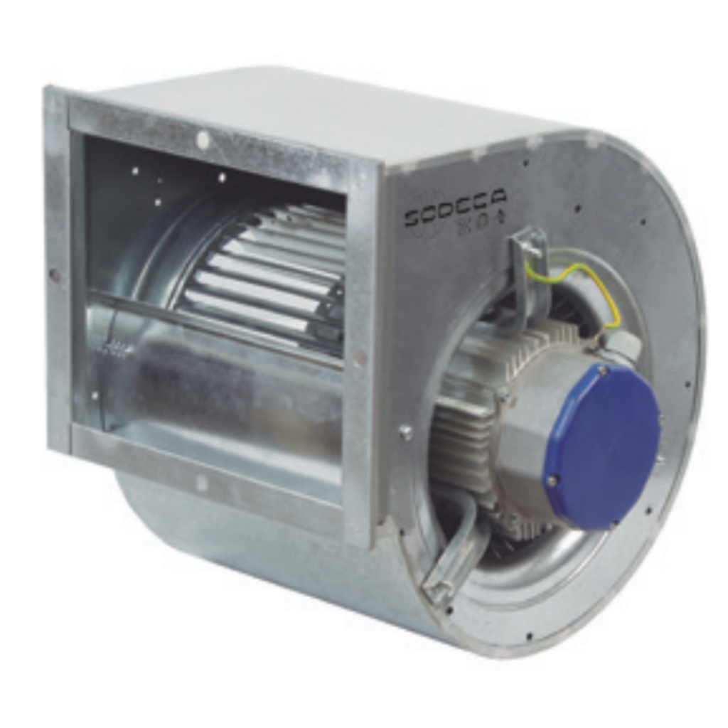 Sodeca CBD 3V Ventilador centrífugo de doble aspiración motor de 3 velocidades