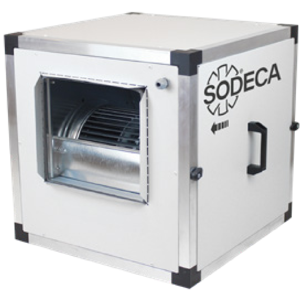Sodeca CJBD/AL Ventilador de aluminio aislado acústicamente
