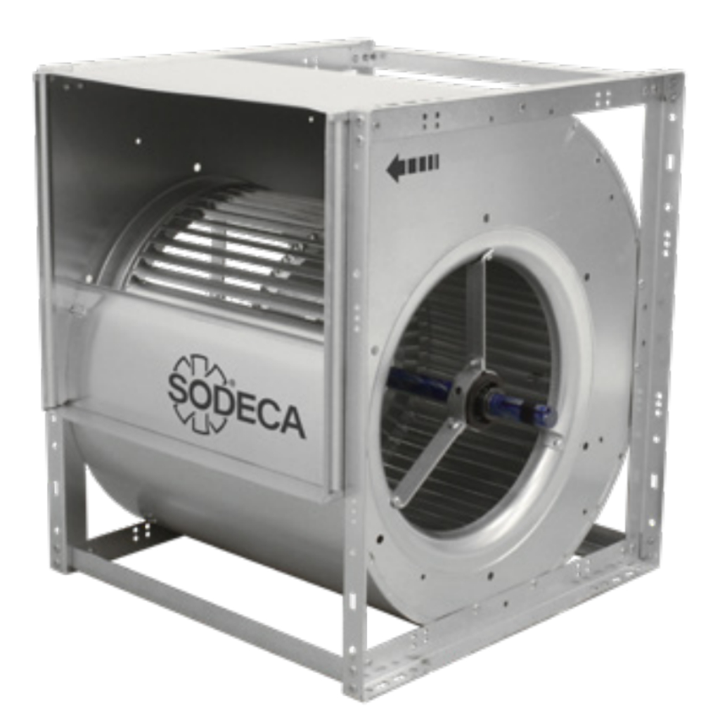 Sodeca CBXC Ventilador de doble aspiración a transmisión de gran rigidez