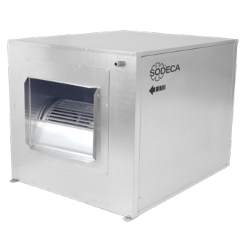 Sodeca CJBX Ventilador a transmisión en chapa de acero resistente a la corrosión