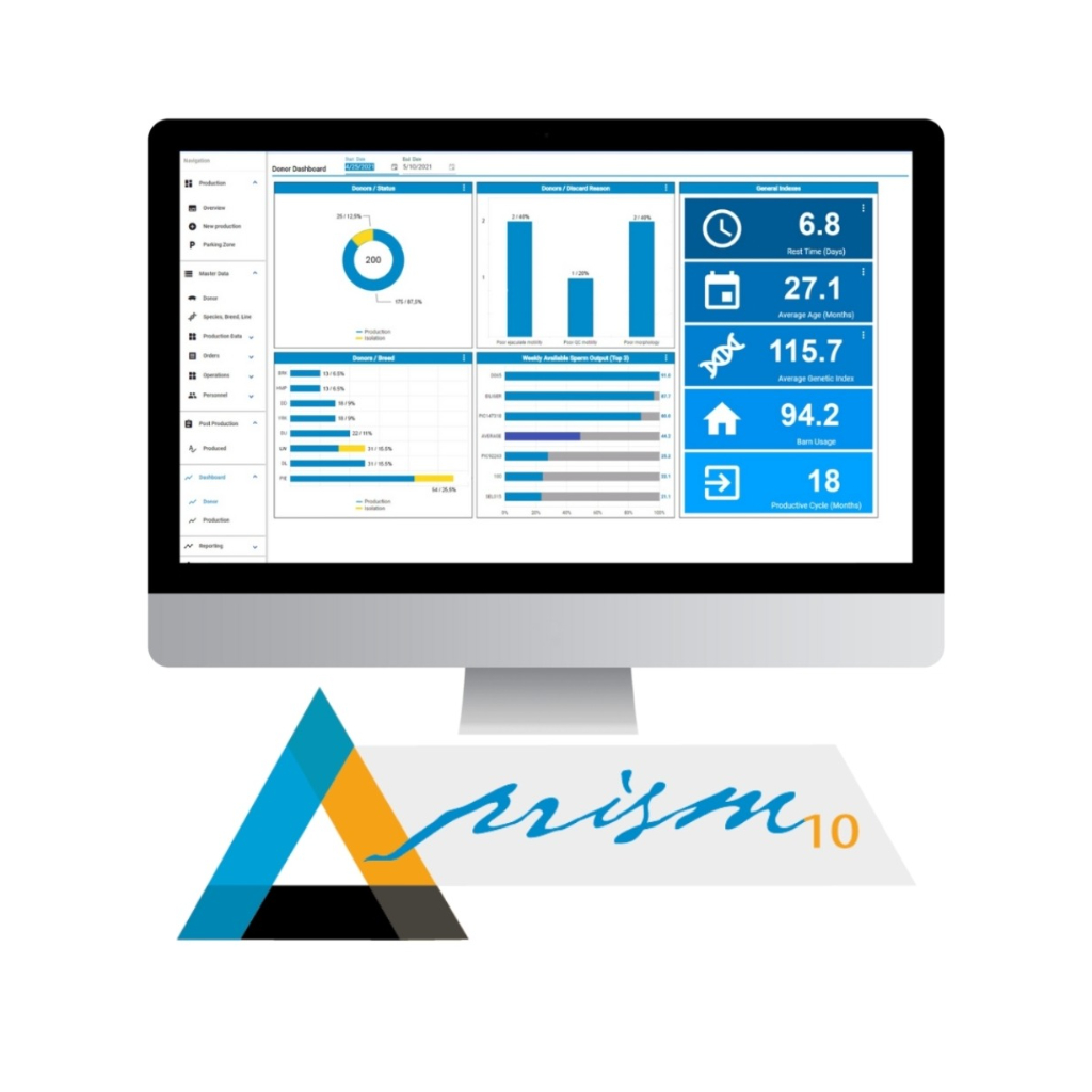 Prism10, software para gestión de centros de inseminación porcina