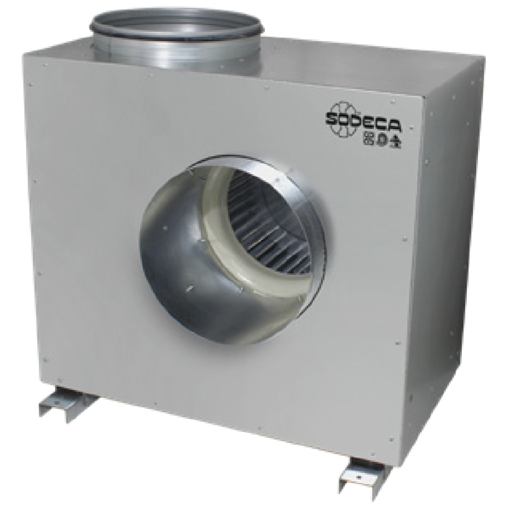 Sodeca CKD Extractor F400 con aislamiento acústico 40 mm