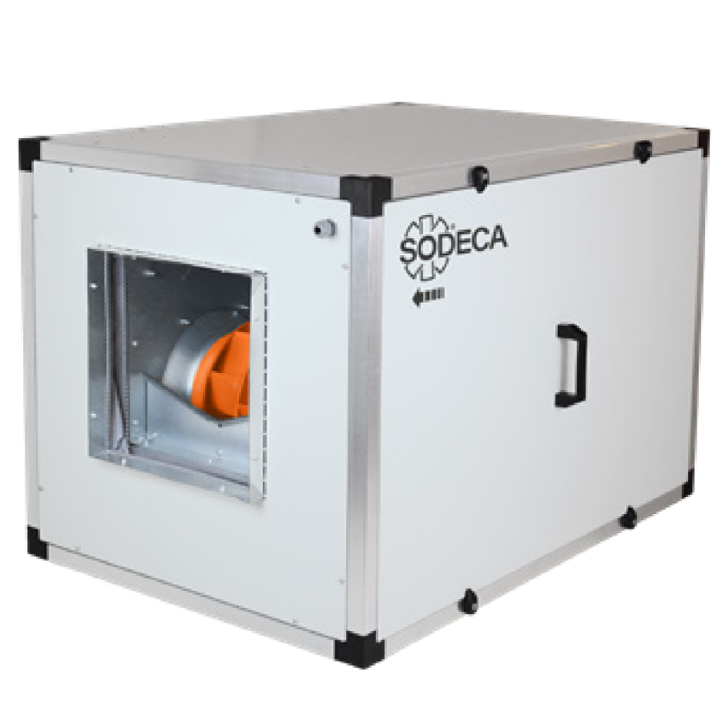 Sodeca CJDXR/ALF Ventilador con transmisión con turbina a reacción filtrado G4