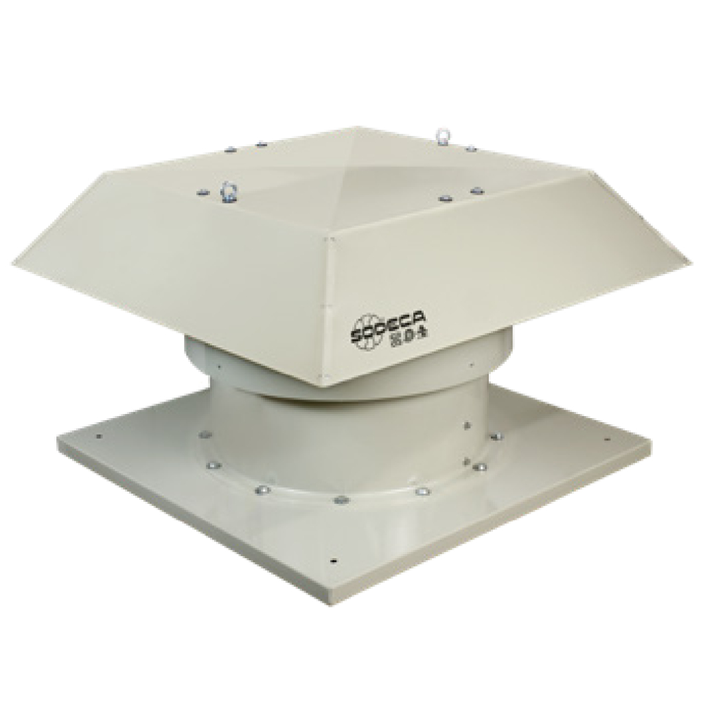 Sodeca HTMF Extractor de cubierta multifuncional 400 ºC/2h y 300 ºC/2h