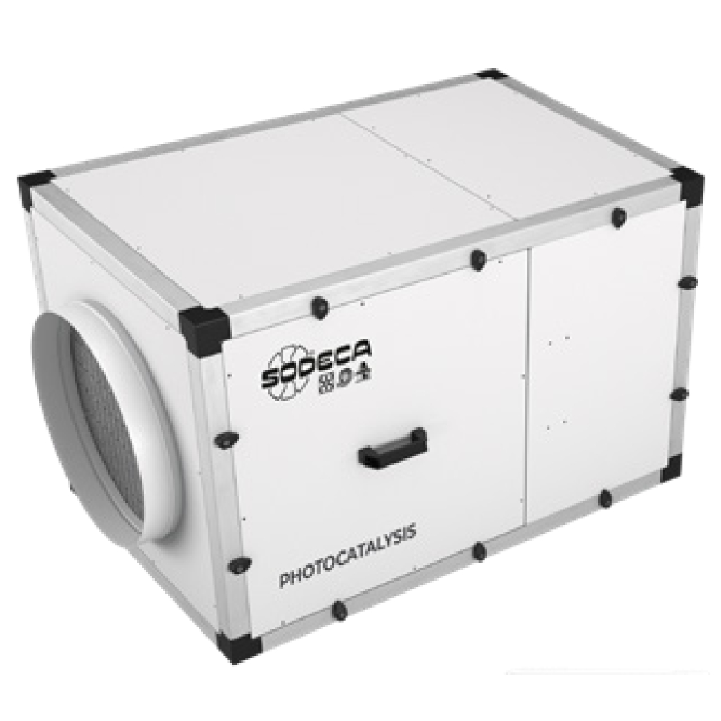 Sodeca UPC/EC PCO Unidad purificadora del aire con tecnología basada en la fotocatálisis