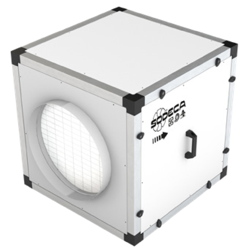 Sodeca CG/FILTER-UVc Purificador de aire para conductos circulares