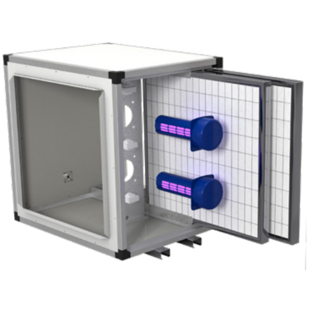 Sodeca MPCO Unidad de filtración sin ventilador con tecnología basada en la fotocatálisis