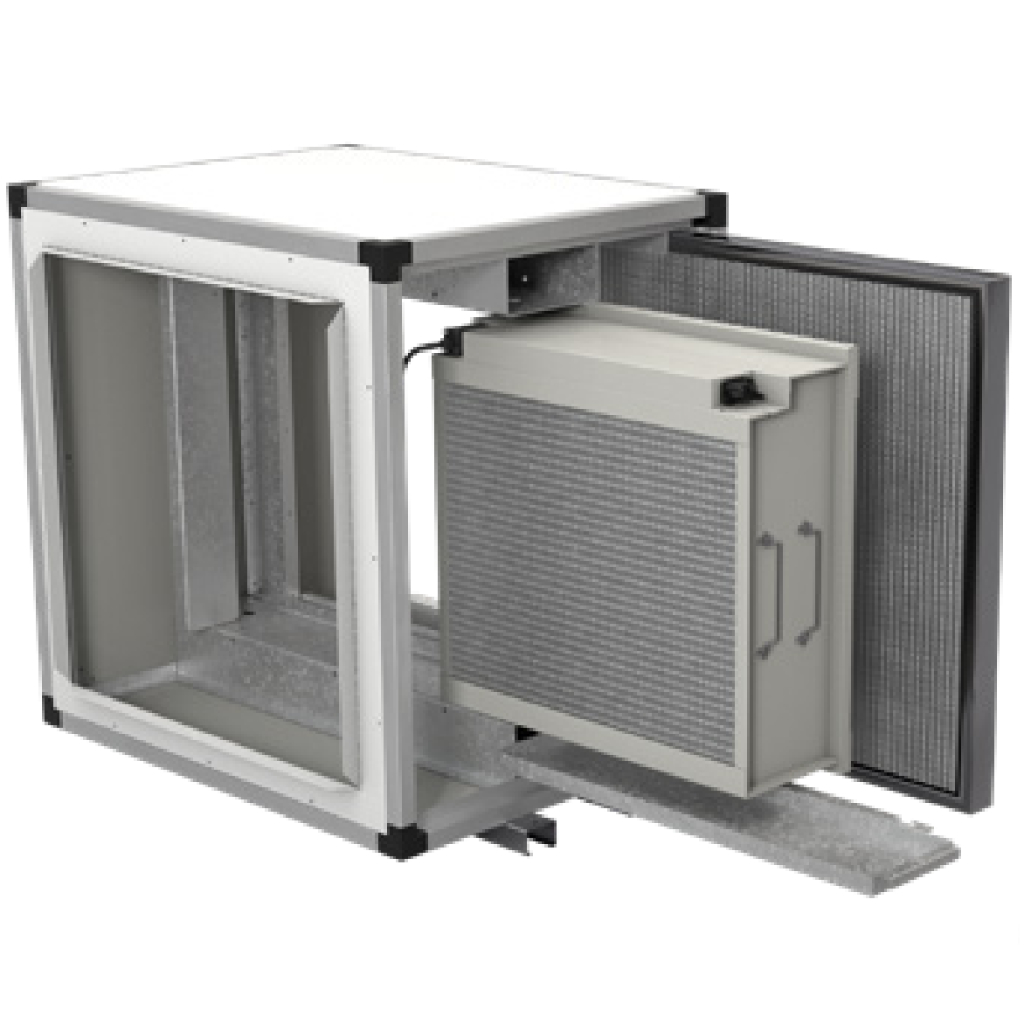 Sodeca MFE Unidad de filtración sin ventilador con filtro electrostático