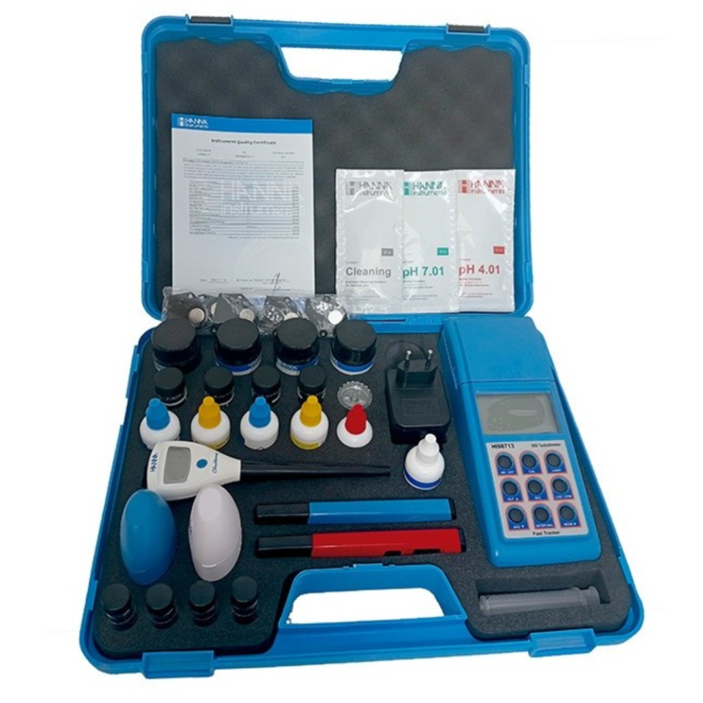 Hanna HS98713CLPHCET Maletín para medida en agua potable
