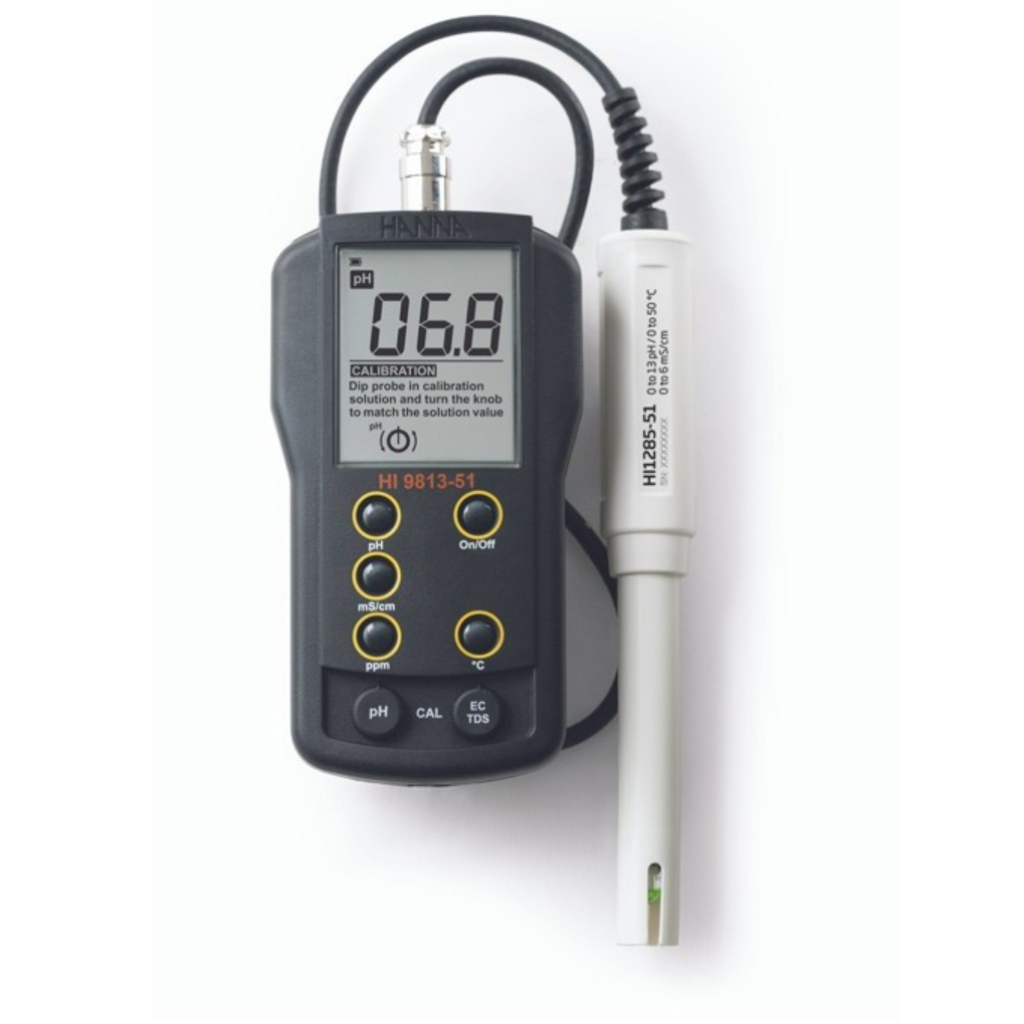 Hanna HI9813 Multiparamétrico portátil pH/CE/TDS/Temperatura