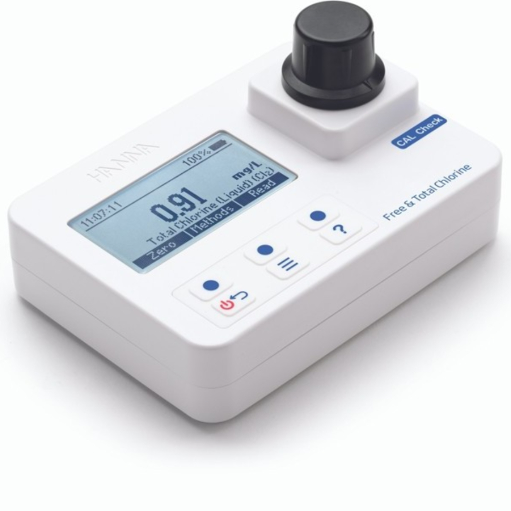 Hanna HI97790 Fotómetro portátil Cloro Libre + Total (medida simultánea)