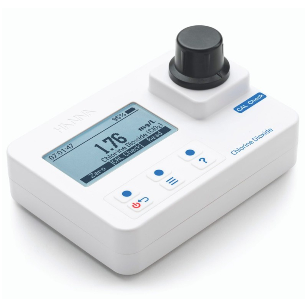 Hanna HI97738 Fotómetro portátil Dióxido de Cloro 0.00 a 2.00 mg/L ppm