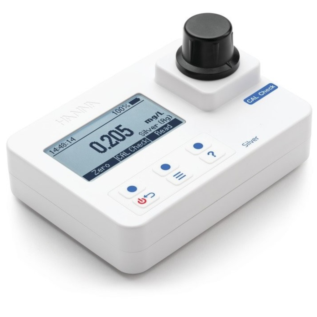 Hanna HI97737 Fotómetro portátil para plata 0.000 a1.000 mg/L