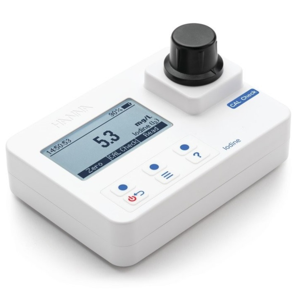 Hanna HI97718 Fotómetro portátil Yodo 0,0 a 12,5 mg/L