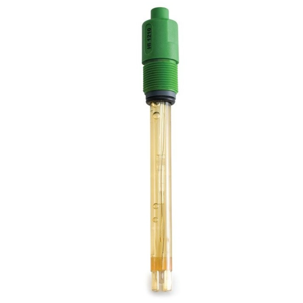 Hanna HI1210B/5 Electrodo pH cuerpo plástico, unión PTFE, 3 bar, 5m, conector BNC