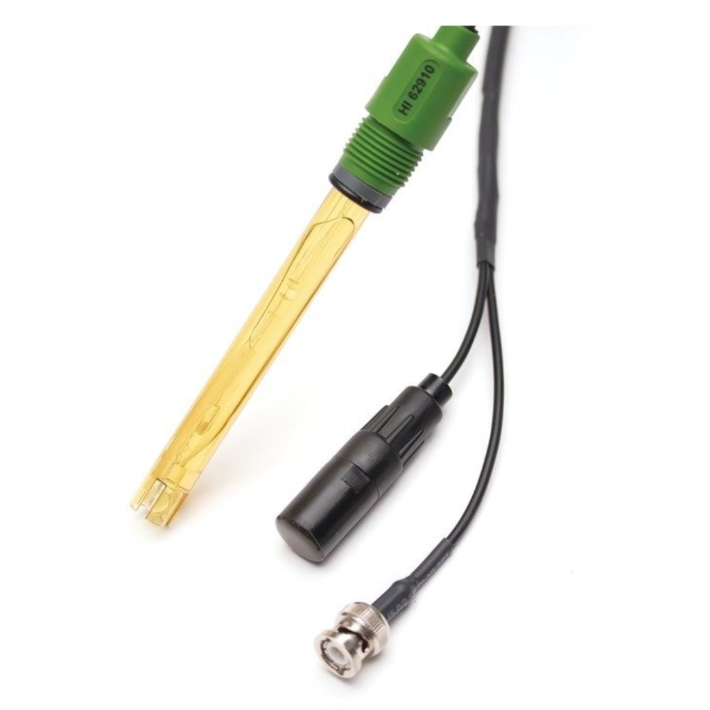 Hanna HI8299505 Electrodo amplificado pH con pila intercambiable 5m, conector BNC