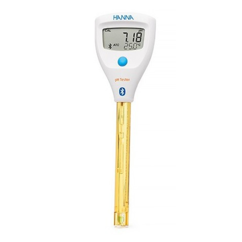 Hanna HI9810422 HALO2 tester de pH Smart, cuerpo de plástico para usos generales