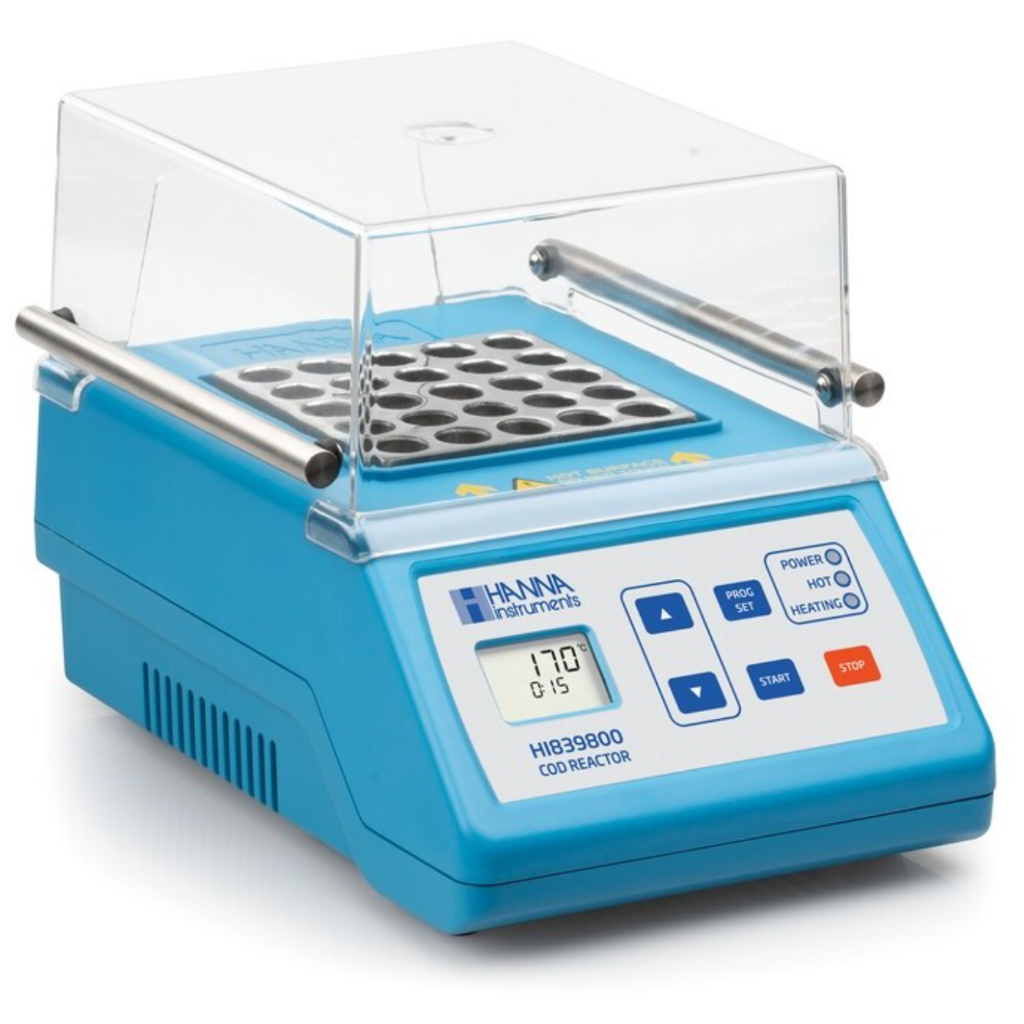 Hanna HI839800-02 Termoreactor con capacidad para 25 cubetas test de ensayo