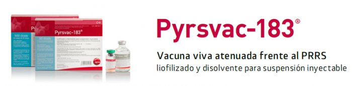 Pyrsvac-183 Vacuna viva atenuada frente a PRRS