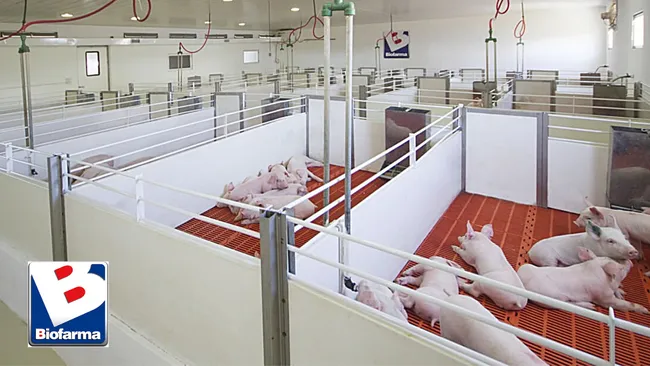 El centro experimental de nutrición animal de Biofarma concluye otro gran año