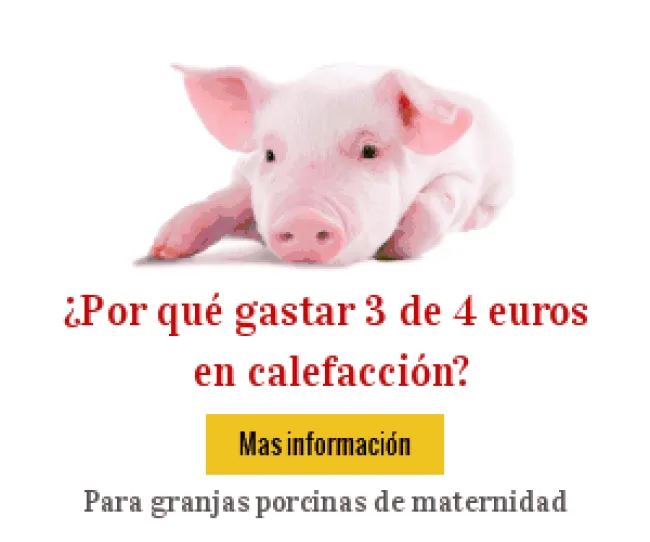 En las granjas de maternidad es posible reducir el gasto en calefacci�...