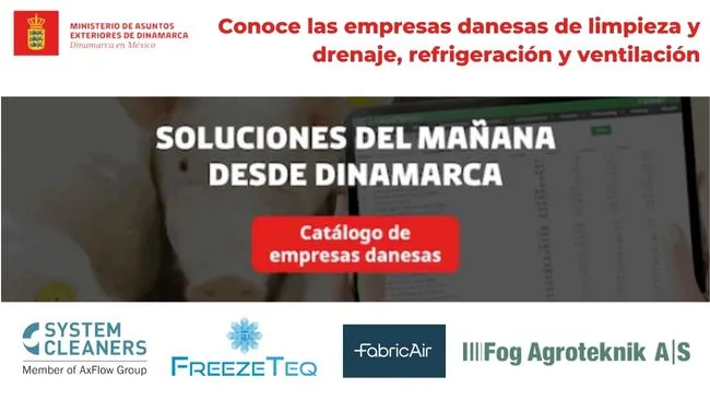 Conoce las empresas danesas de limpieza, drenaje, refrigeración y ventilación
