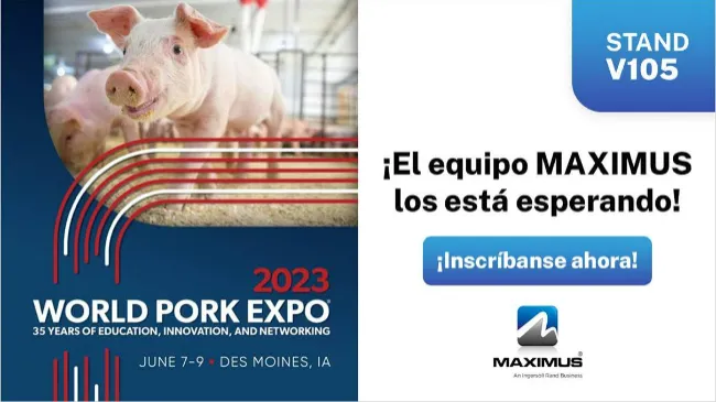 Maximus presente en World Pork Expo 2023