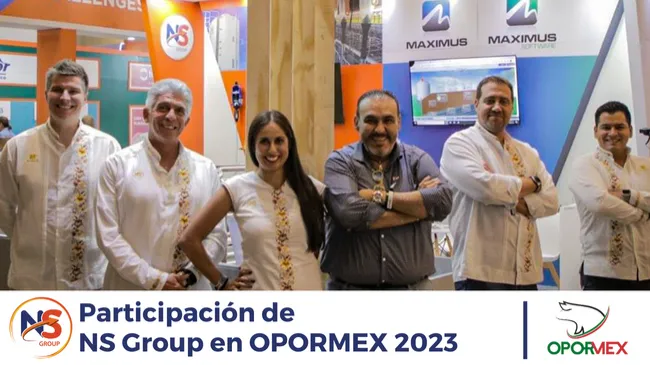 NS Group estuvo presente en OPORMEX junto a Maximus