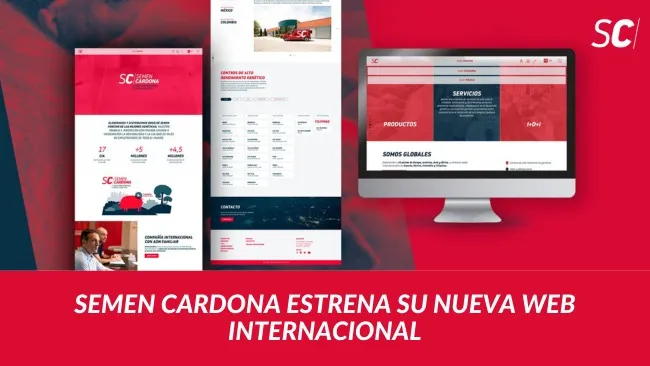 Semen Cardona estrena su nueva web internacional