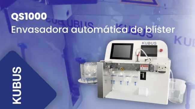 QS 1000 - Envasadora automática de blíster