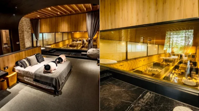 For S$1,660 (RMB8,888) a night, guests at a theme park in Zhejiang pro...