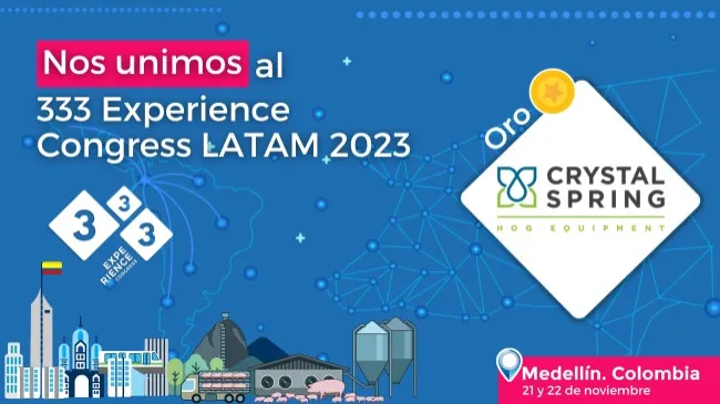 Crystal Spring LATAM es parte del 333 Experience Congress LATAM 2023