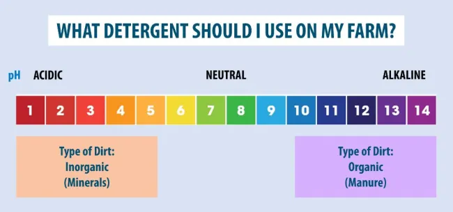Know what type of detergent you need according to the type of dirt. To...