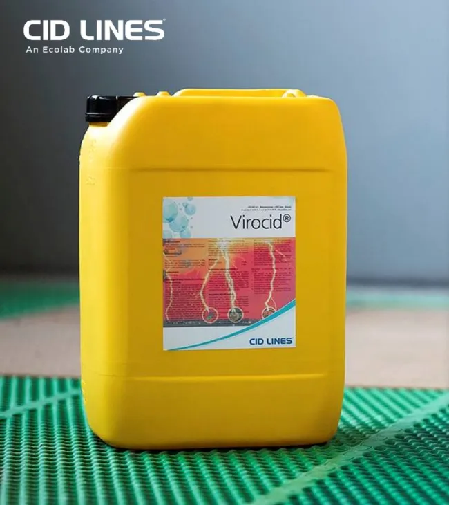 There are many benefits to using Virocid as a disinfectant on farms:
