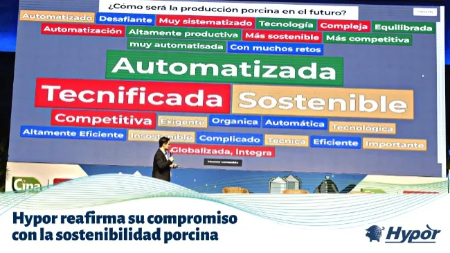 Hypor reafirma su compromiso con la sostenibilidad porcina en el 333 Experience Congress LATAM 2023 