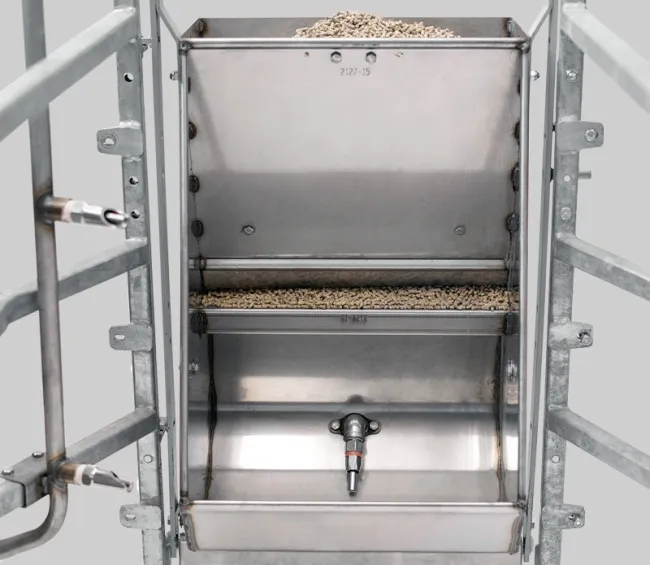 Did you know? In experiments with feeders for breeding sows, Crystal S...