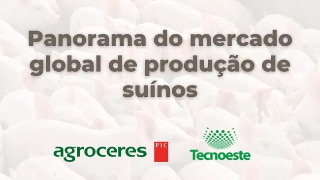Agroceres PIC projeta cenários e discute perspectivas da suinocultura global e brasileira no Tecnoeste 2024