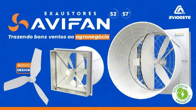 Exaustor Avifan 57": A Solução Eficiente para sua granja