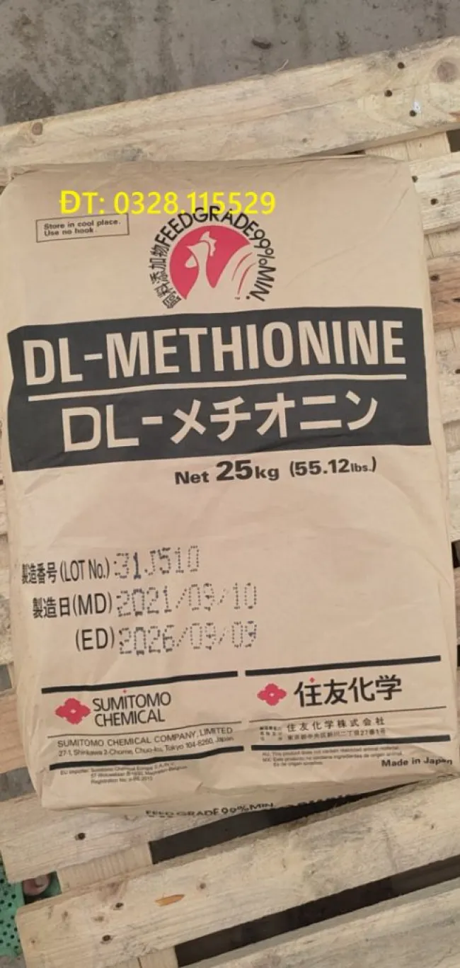 DL-Methionine dùng trong nuôi trồng thuỷ sản, thức ăn chăn...