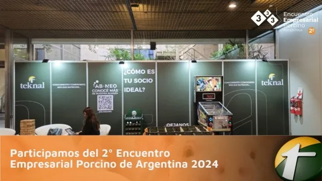 Participamos del 2º Encuentro Empresarial Porcino de Argentina 2024