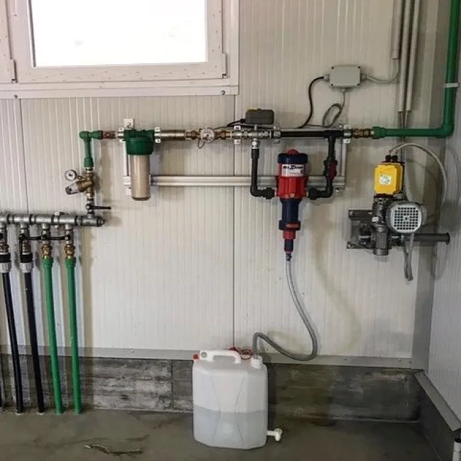 Máy pha định lượng thuốc Mixtron tỉ lệ 0.03-0.3% dùng đ...
