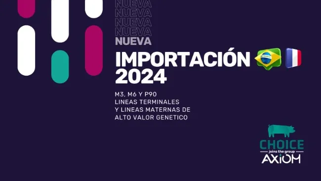 Choice - Axiom: anunciamos que hemos realizado exitosamente una nueva importación de reproductores de las líneas M3 M6 y P90 