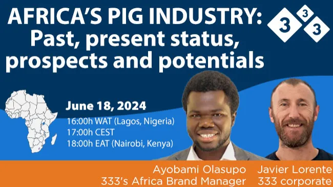 🌍🐖Don't miss our upcoming webinar: AFRICA’S PIG INDUSTRY: Past...