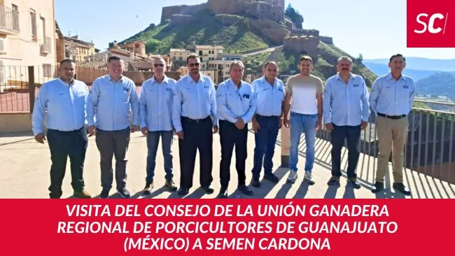 El Consejo de la Unión Ganadera Regional de Porcicultores de Guanajuato visita Semen Cardona