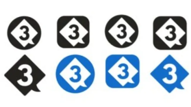 Neues Icon für das 3drei3-Netzwerk