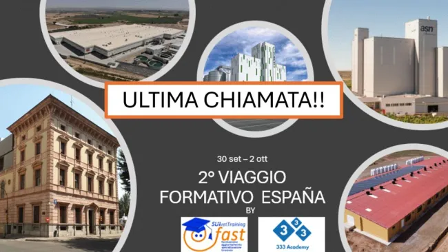 Ultima chiamata per viaggio in Spagna! Guarda il programma qui..